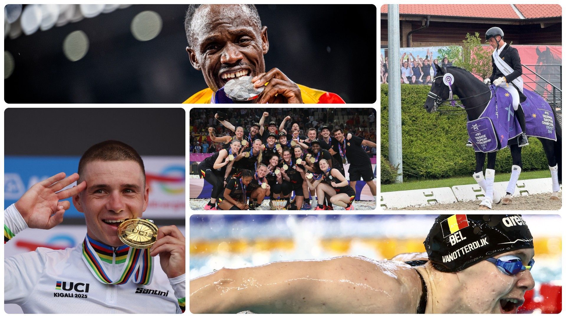 Remco Evenepoel, les Belgian Cats, Justin Verboomen,… : les Belges ont brillé en 2025