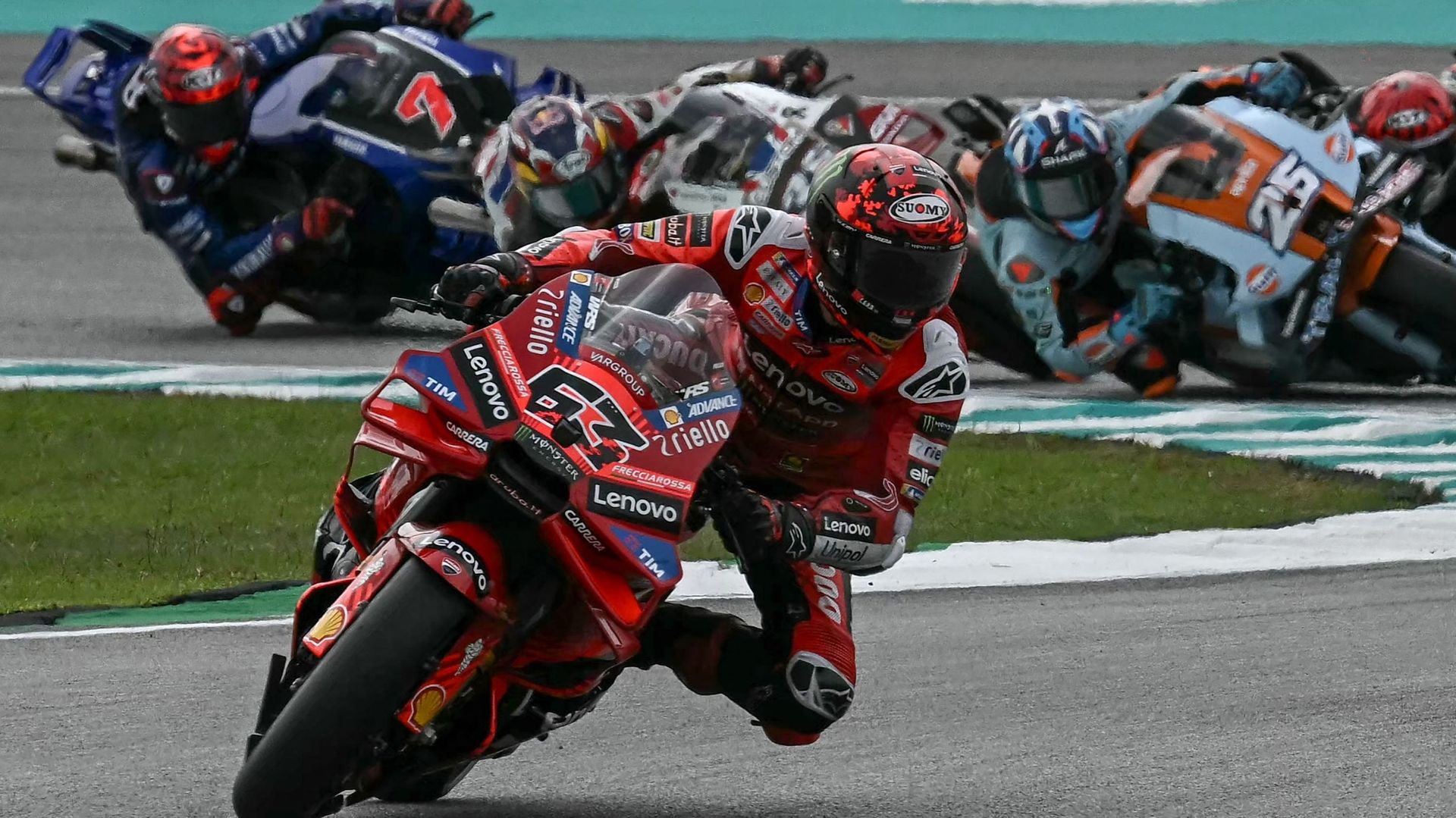 GP de Malaisie : Bagnaia remporte le sprint du GP de Malaisie, Barry ...