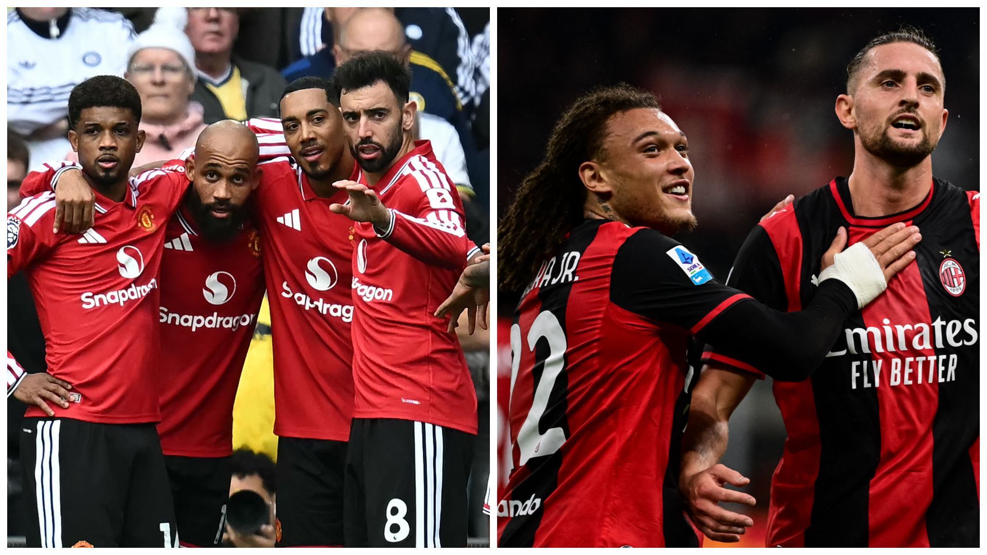 Tielemans passeur avec Manchester United, Moreira l'imite avec l'AC Milan face à l'Atalanta - RTBF Actus