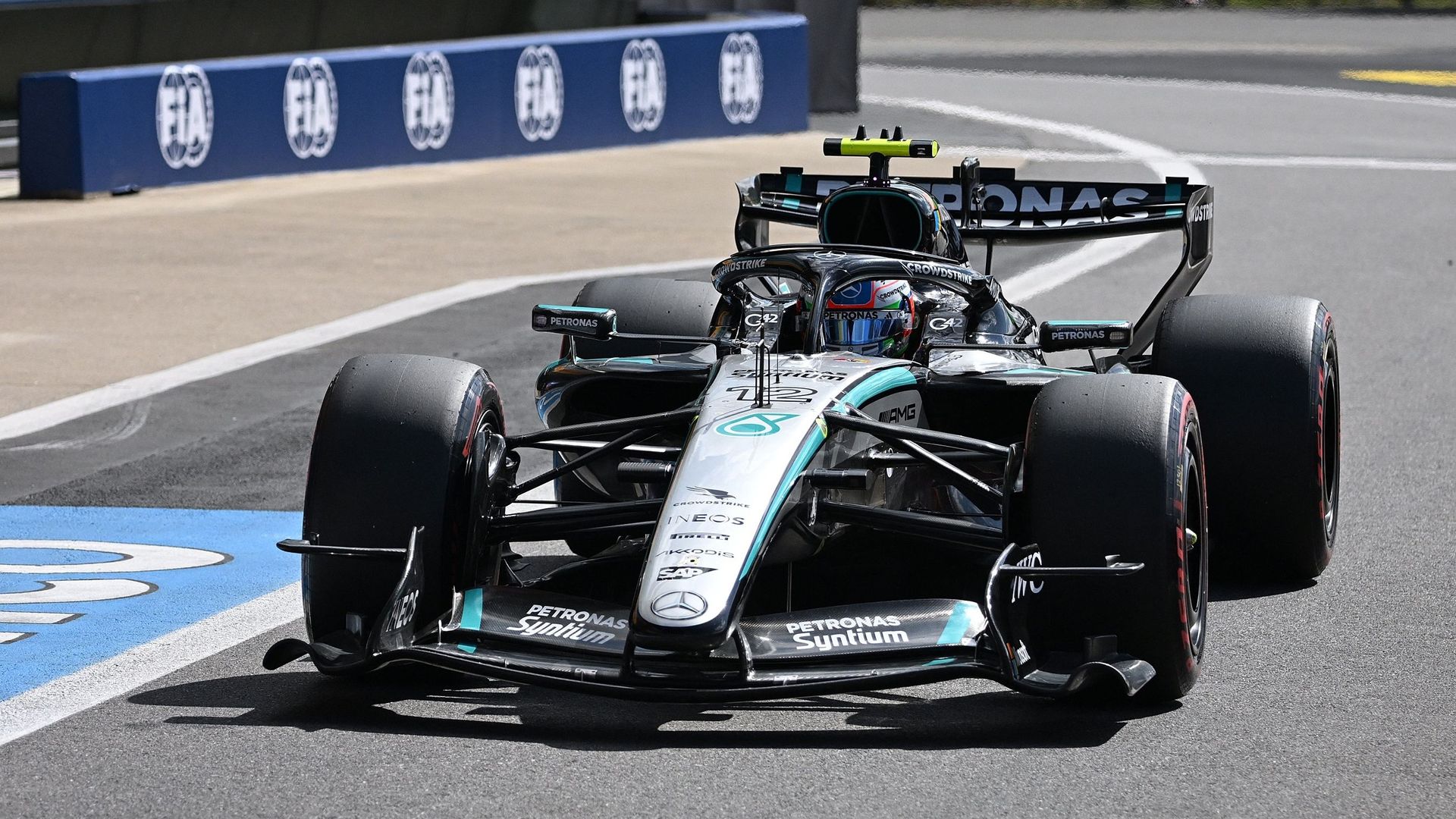 F1 Grande-Bretagne : Antonelli en pole devant les Ferrari