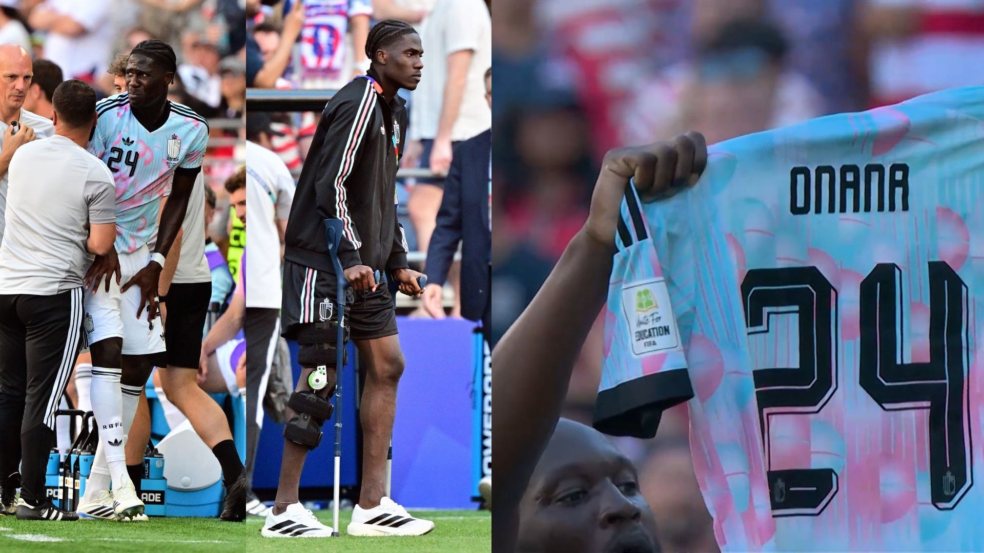 Diables Rouges : Amadou Onana blessé, Romelu Lukaku lui rend un bel hommage après son but