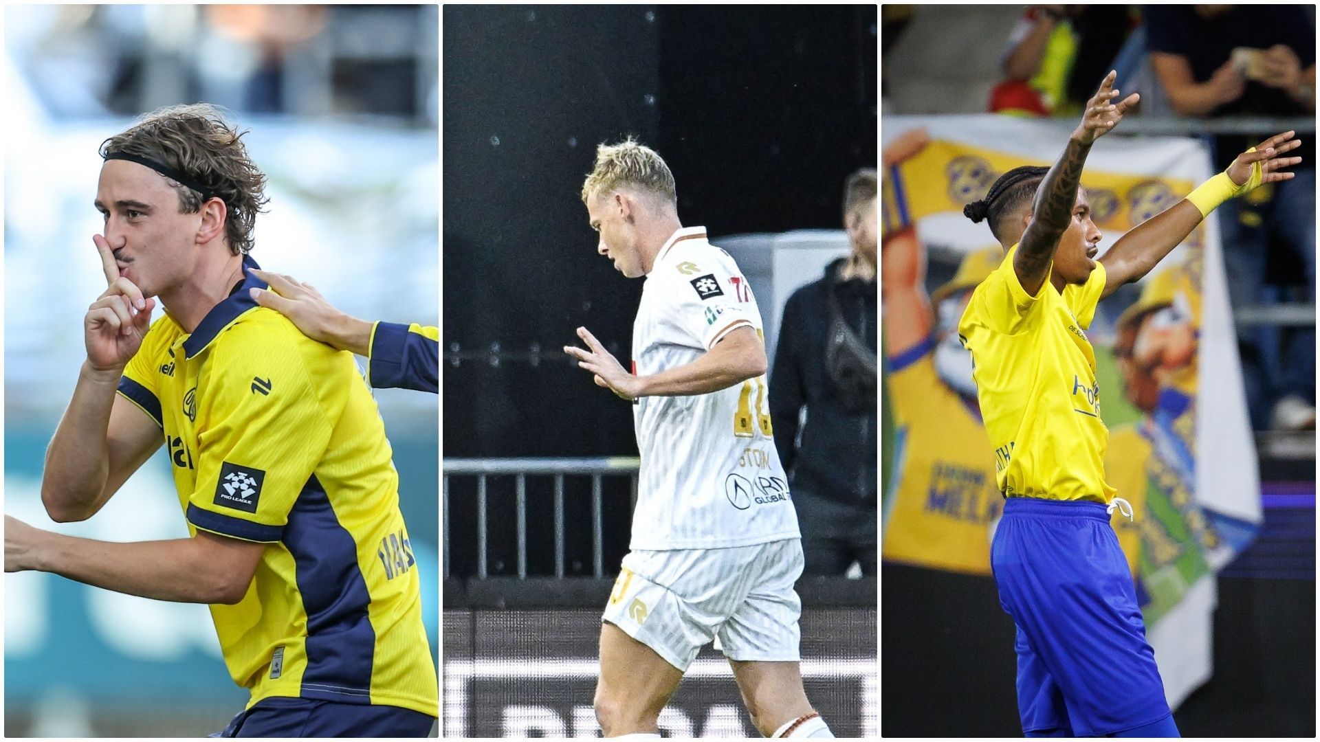 Trois frappes en lucarne dans le top buts de la 5e journée de Pro League