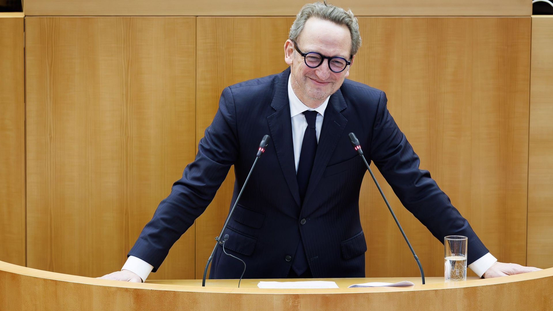 Boris Dilliès devant la commission des finances du Parlement bruxellois : "l’urgence a imposé un budget de redémarrage qui devra être ajusté"