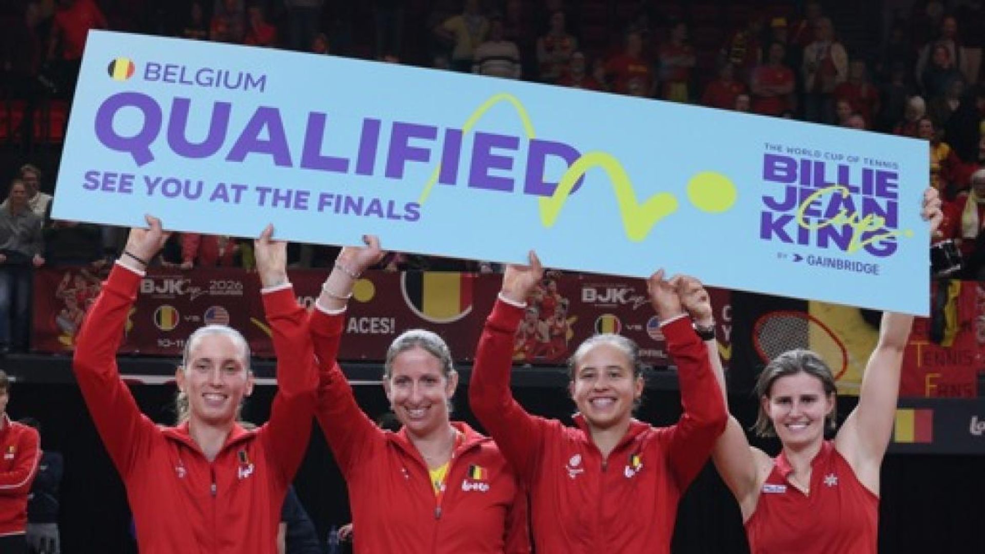 Billie Jean King Cup : la Belgique hérite de l'Ukraine, un adversaire très coriace en quart du Final 8