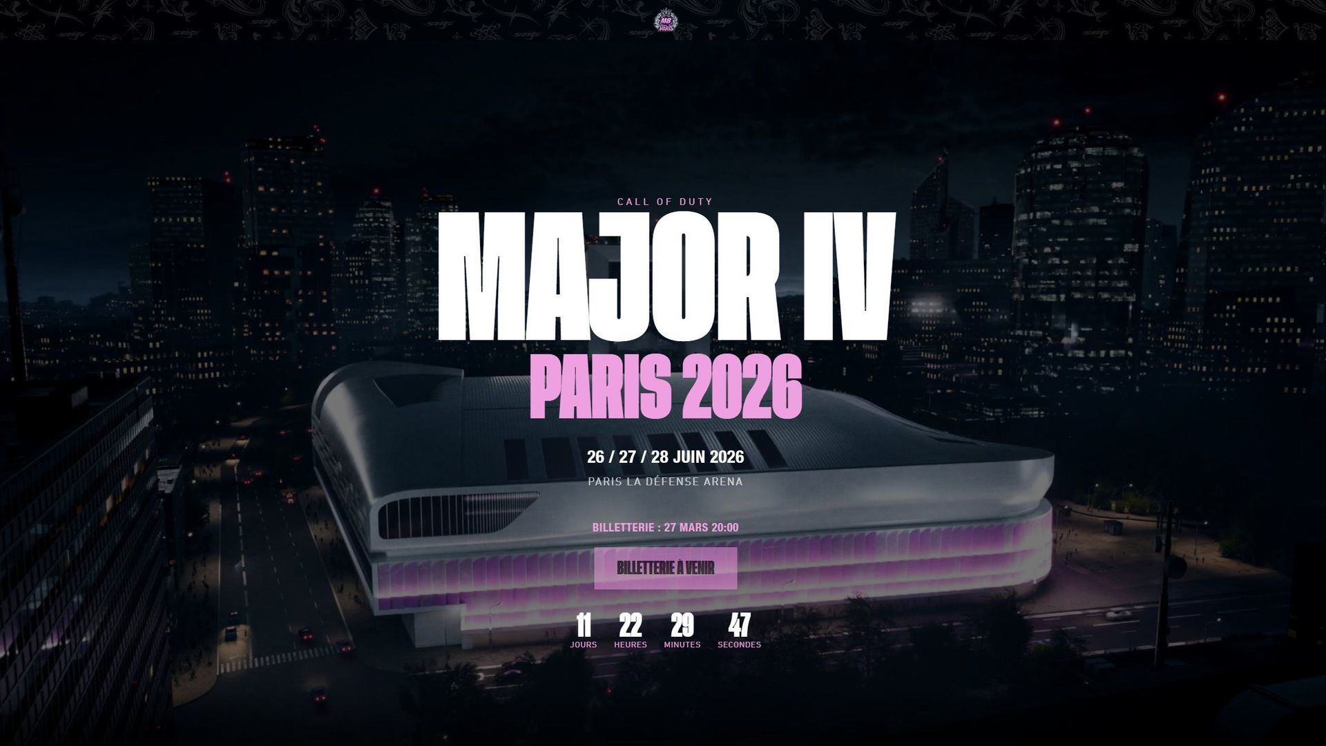 Esport : la plus grande compétition sur "Call of Duty" au monde débarquera à Paris en juin 2026