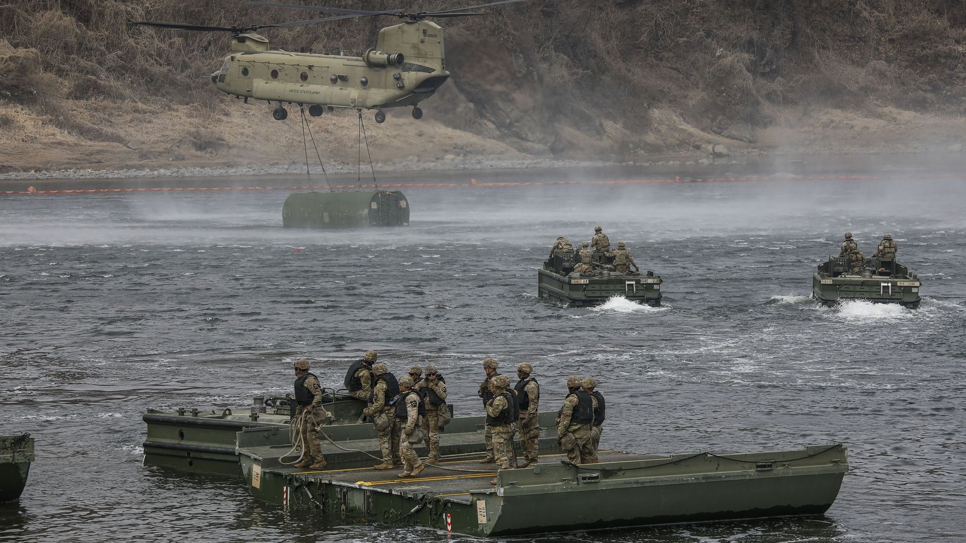 Tensions entre les Etats-Unis et la Corée du Sud : les exercices militaires ont commencé "comme prévu", dément Séoul