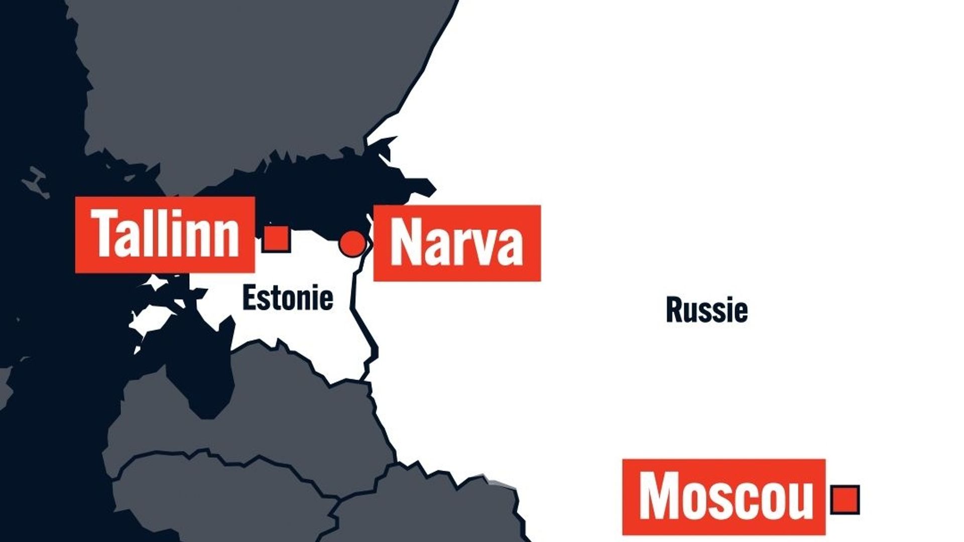 Un jour, une carte : Narva, ou la "république populaire" pro russe en Estonie ?