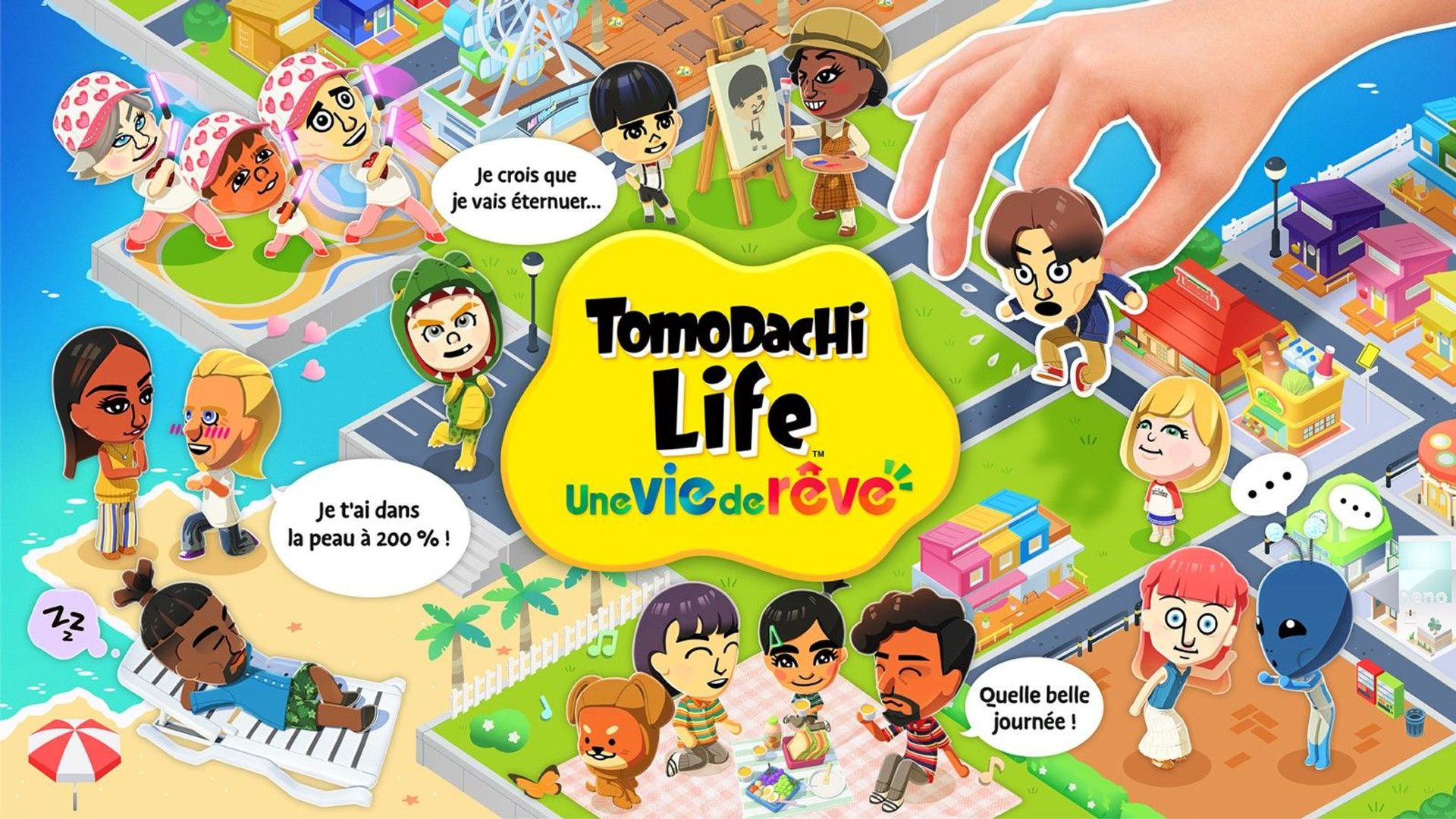 On a testé "Tomodachi Life : une vie de rêve", un jeu vidéo fun, absurde et relaxant
