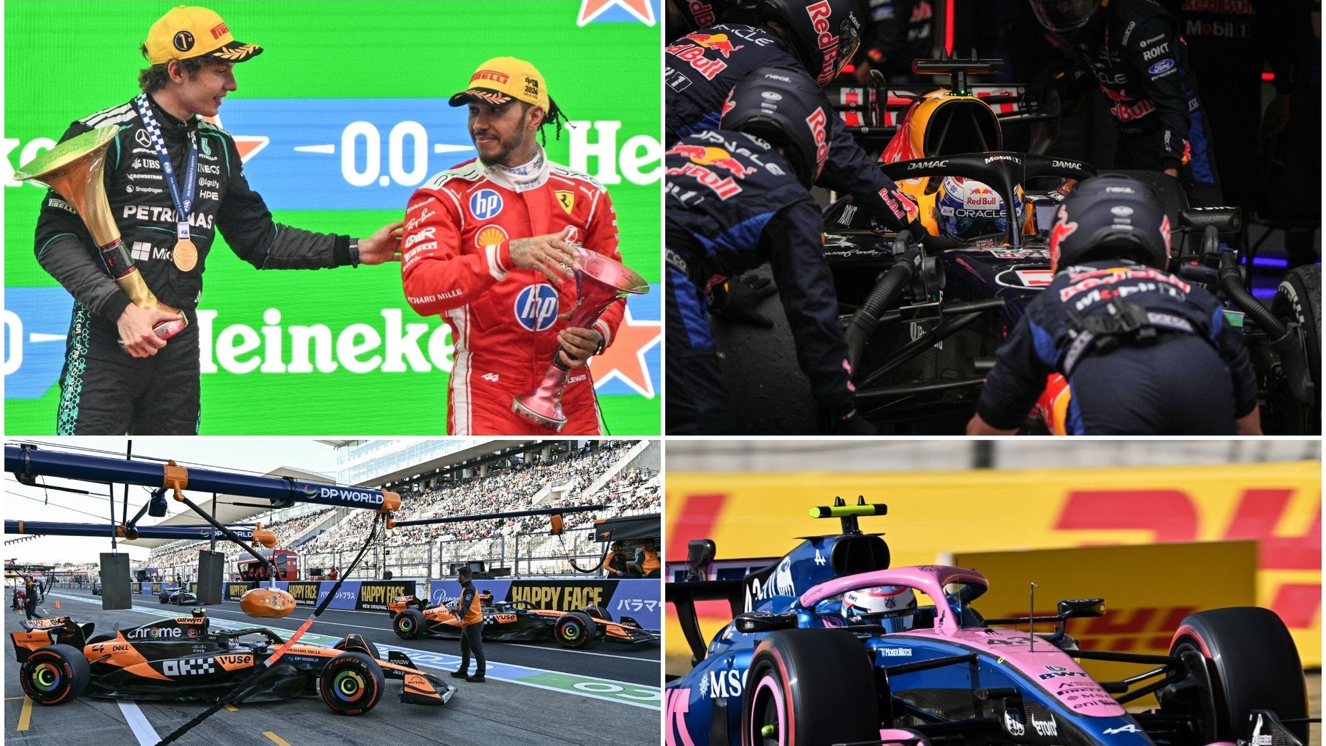 Des grandes premières, des cadors qui inquiètent et le retour d’Alpine : 5 choses à retenir du GP de F1 en Chine