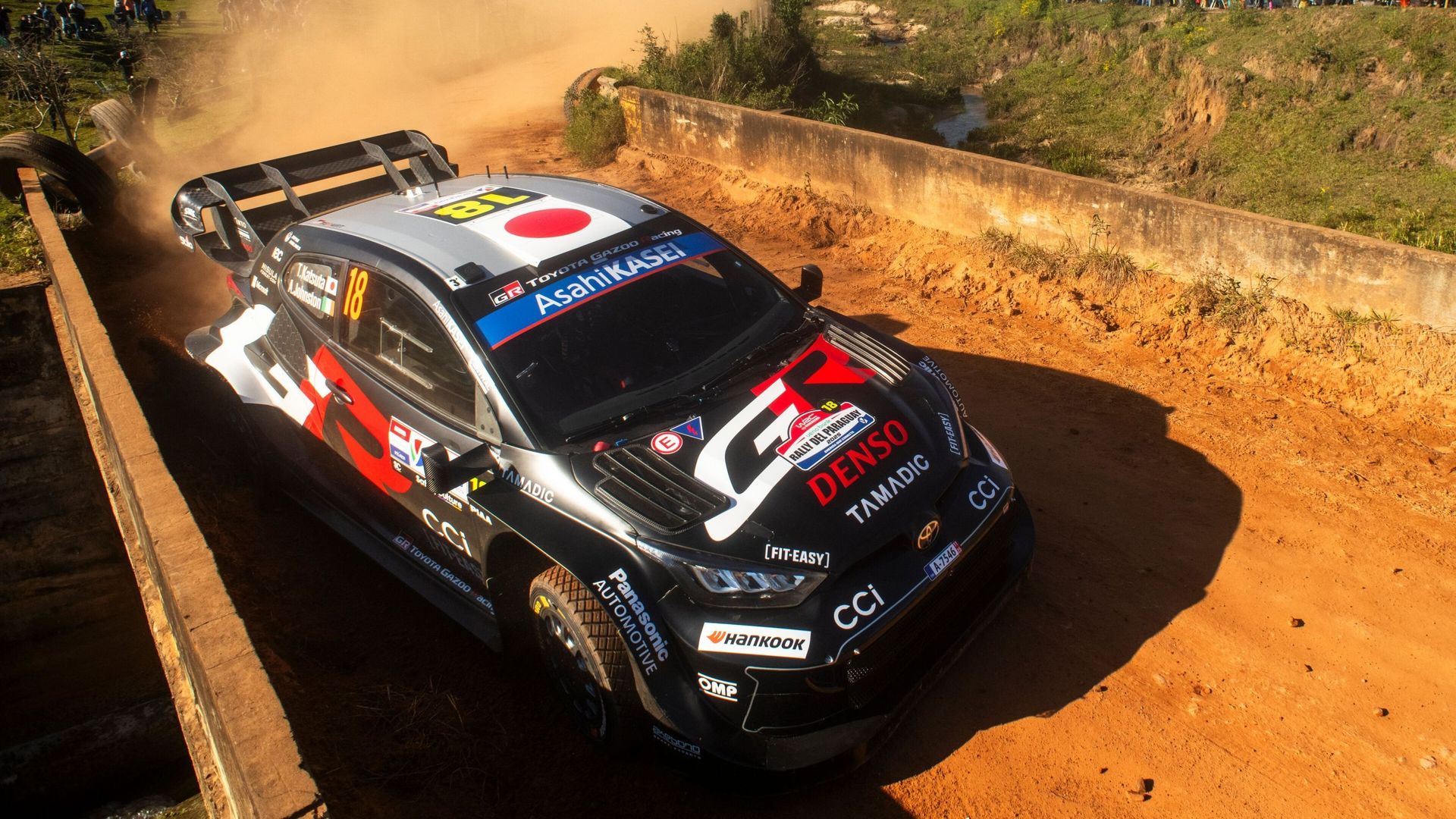 WRC Paraguay : Katsuta signe le meilleur temps du shakedown, devant Neuville et les Hyundai