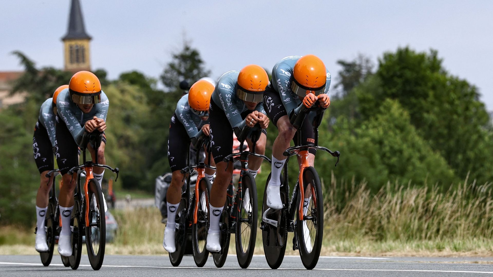 Tour de France 2026 : NetCompany-Ineos sort l'armada pour le chrono inaugural