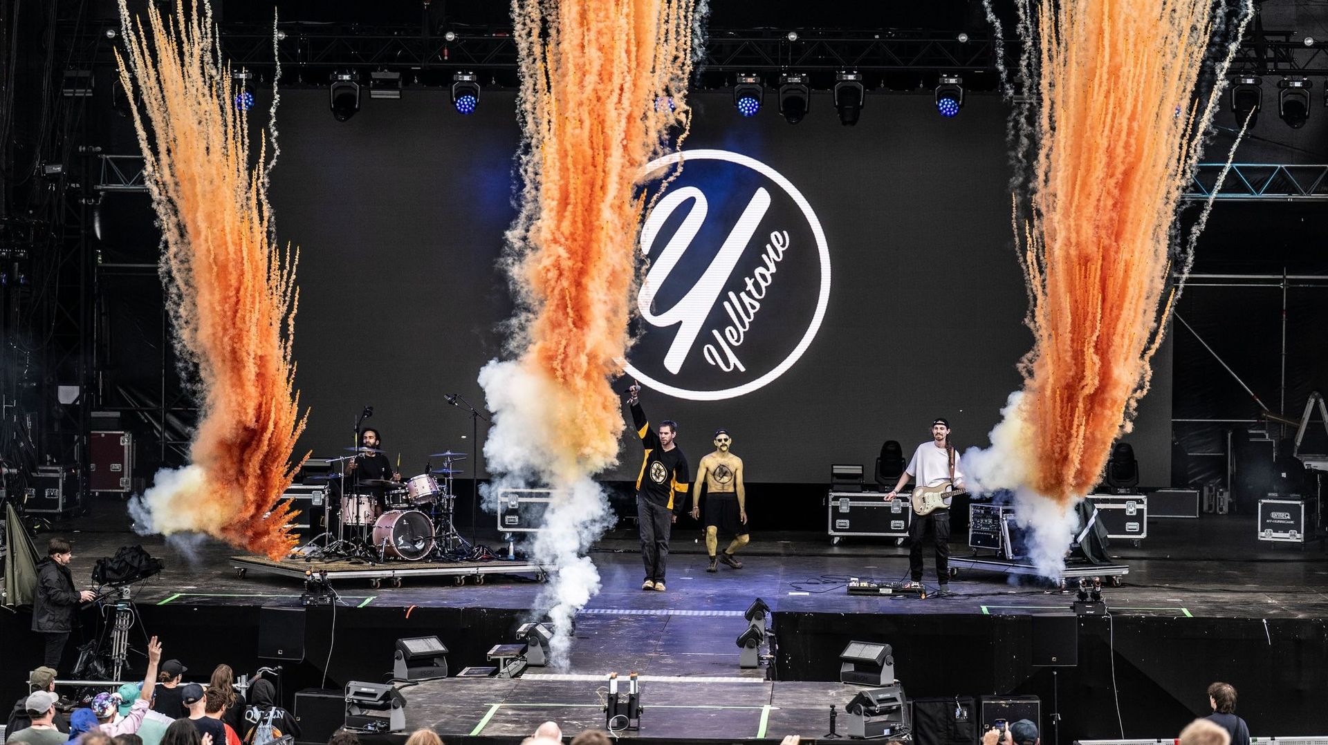 Yellstone, le groupe belge qui mêle électro pop-rock et influences américaines