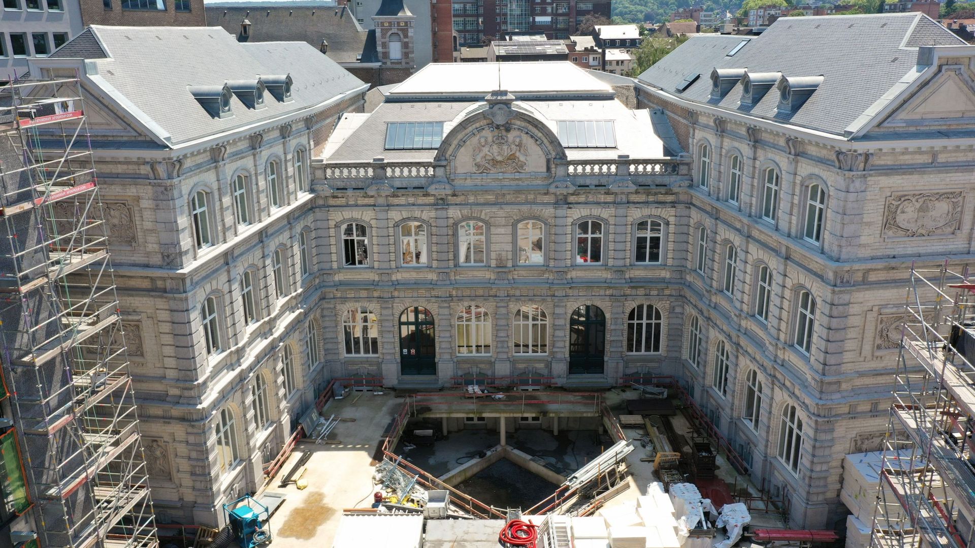 Le Montefiore rénové s’apprête à accueillir le personnel de Resa à Liège