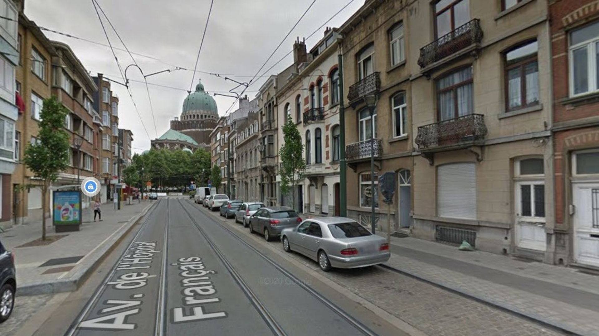 Koekelberg : un accident entre un tram et une ambulance