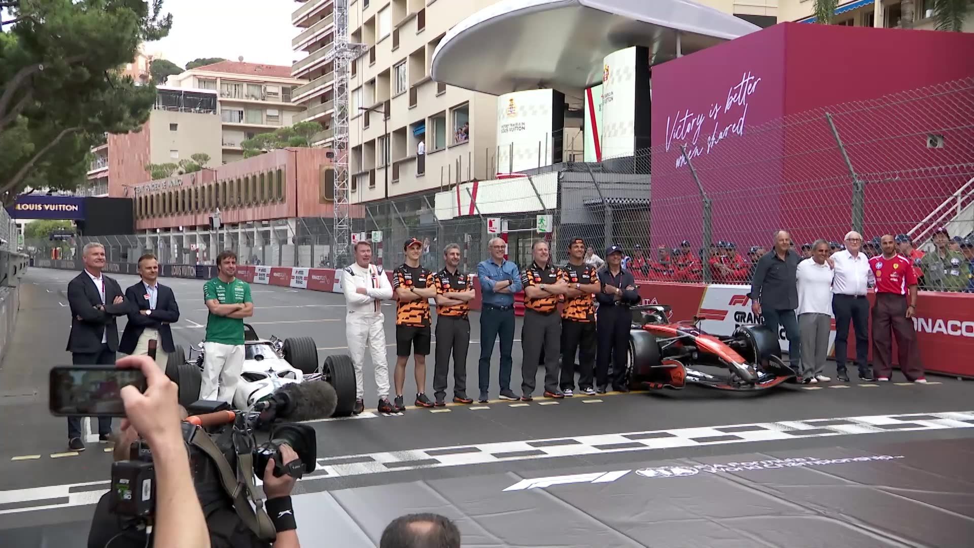 F1 Monaco – Livrée spéciale, voiture historique et légendes réunies : McLaren fête son 1000e Grand Prix
