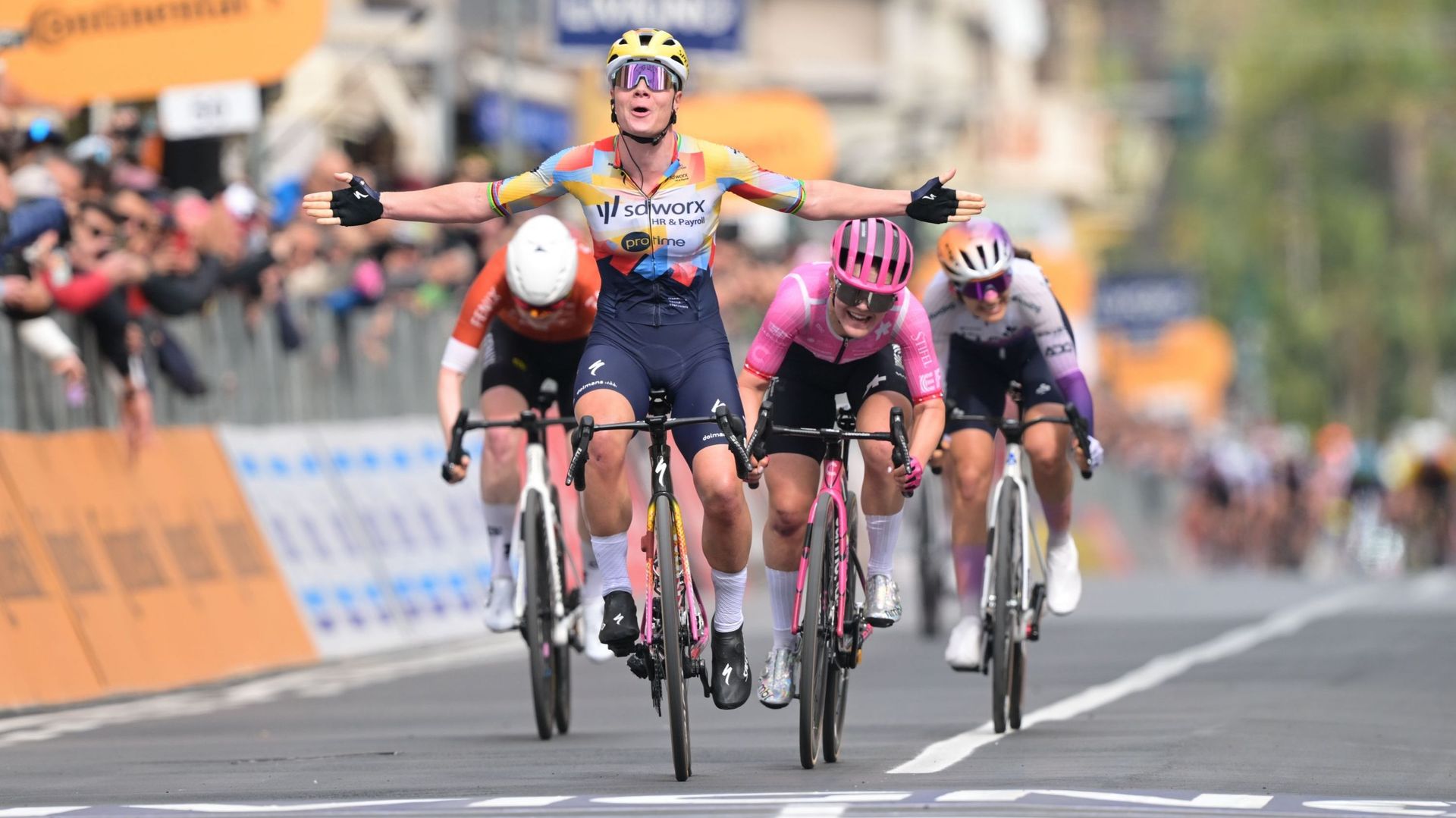 Milan – Sanremo Donne : Lotte Kopecky triomphe sur la Via Roma !