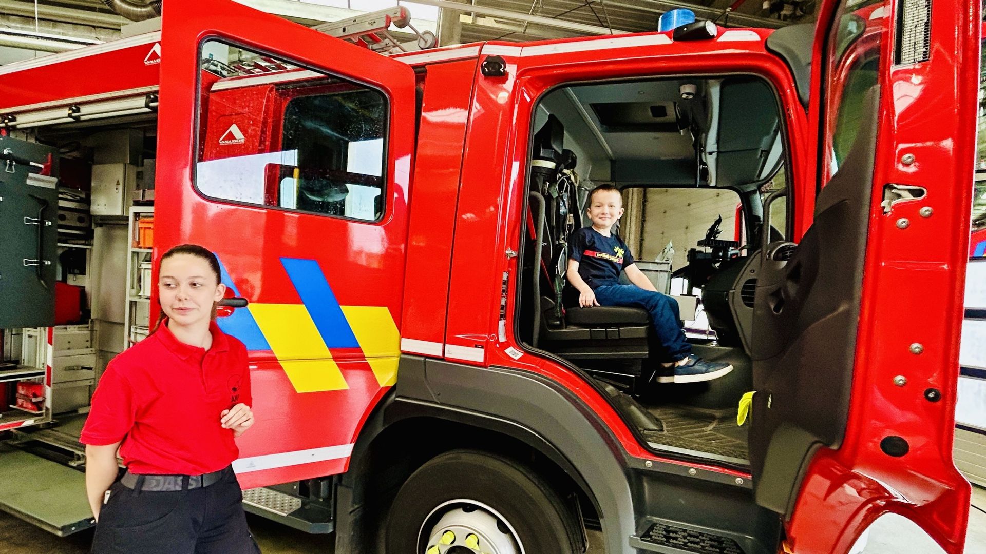 La Louvière : des milliers de personnes en visite à la caserne des pompiers