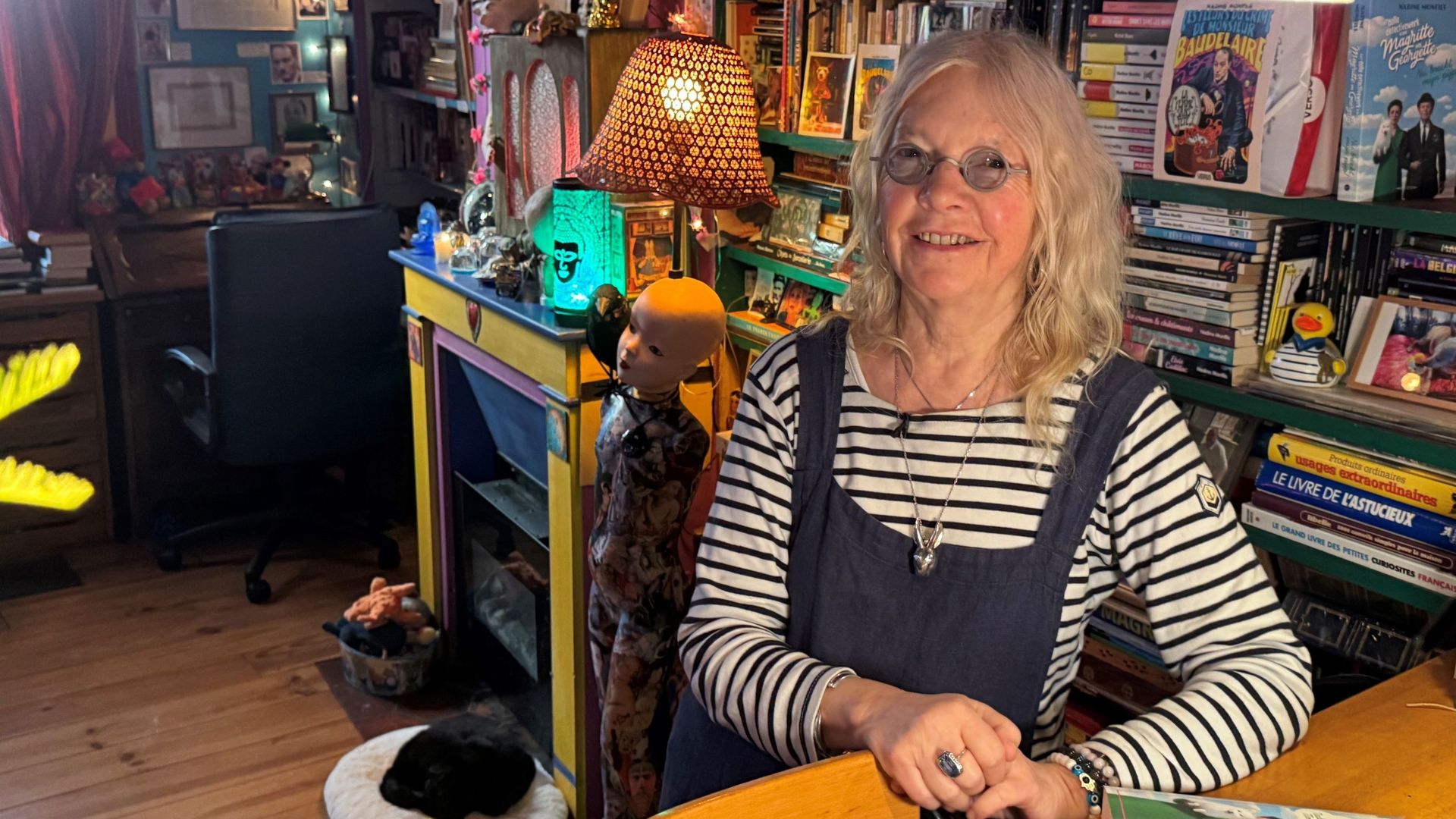 "C’est du Belge" : Nadine Monfils, la reine du polar belge décalé, sera une des stars de la Foire du livre !