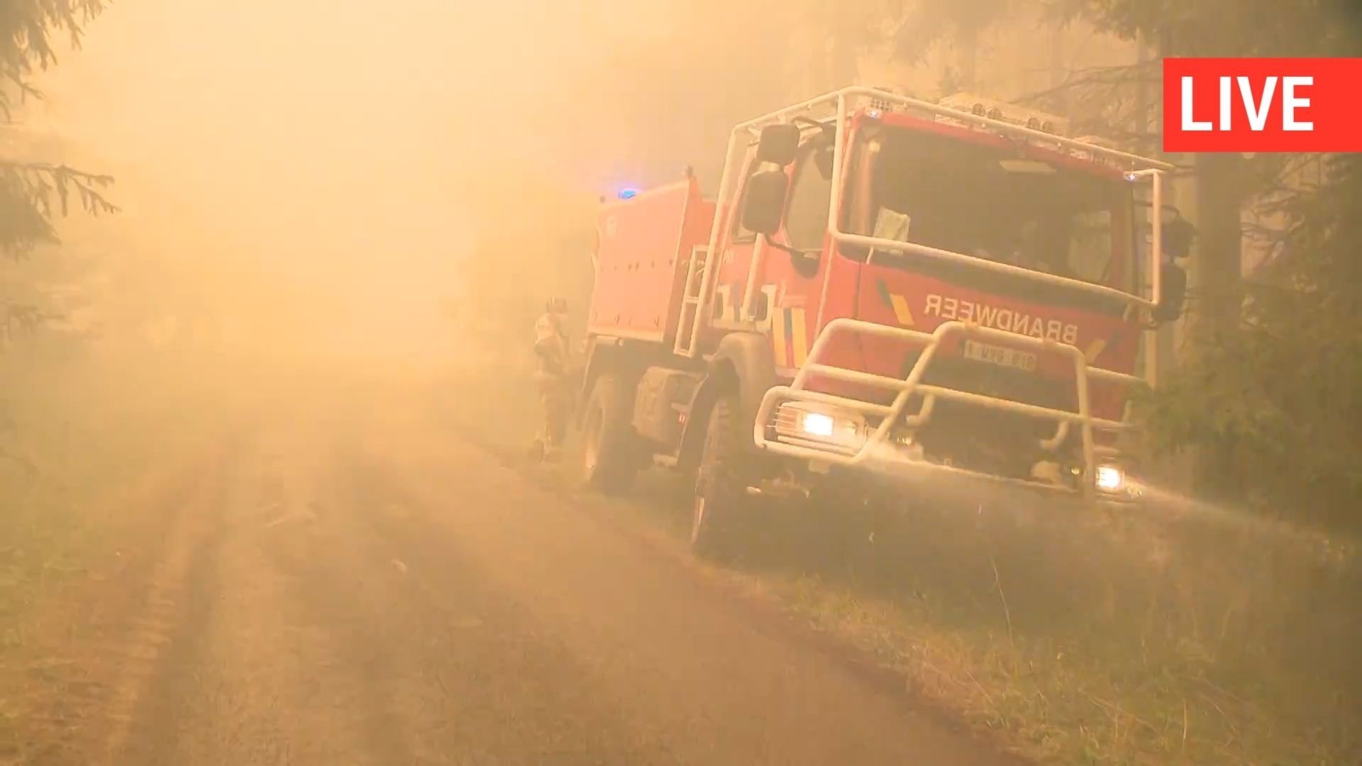 Direct – Incendie dans les Hautes Fagnes : 3000 hectares calcinés, le feu continue sa progression vers l’Allemagne où des habitants ont été évacués à Montjoie
