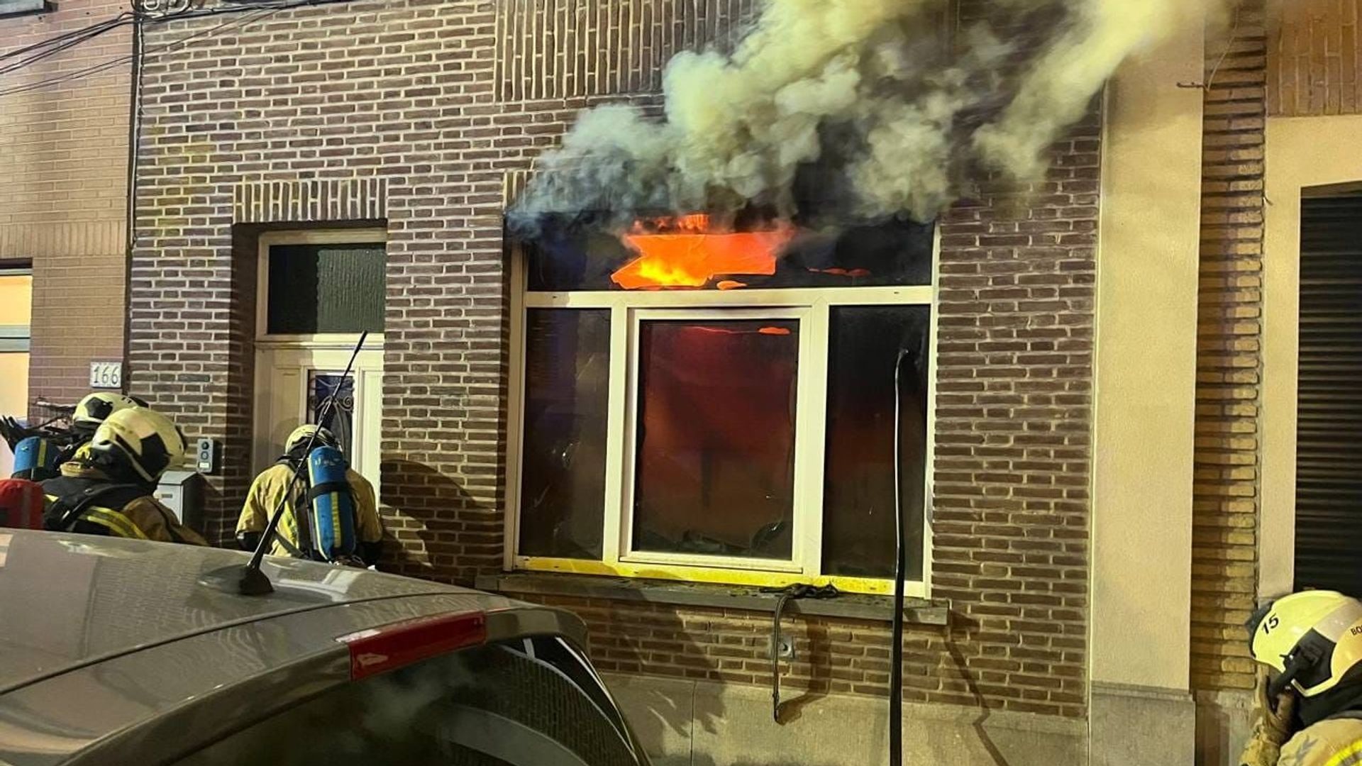 Une maison inhabitable après un incendie à Bruxelles