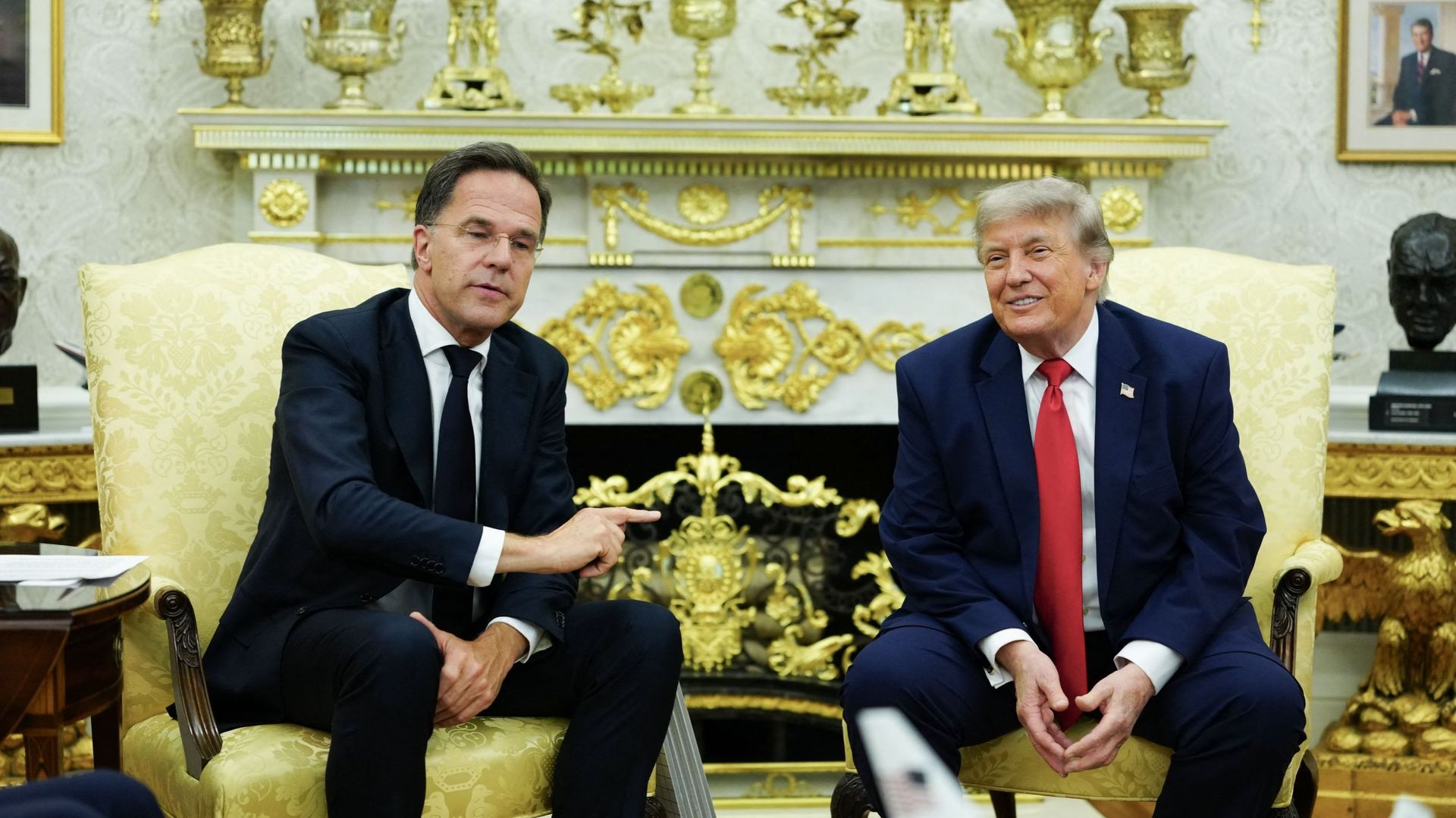 Guerre au Moyen-Orient : Trump répète devant Rutte que les pays de l’Otan ont "laissé tomber" les États-Unis