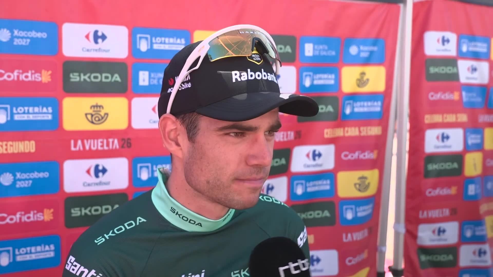 Malgré les Mondiaux, Wout van Aert veut finir la Vuelta à fond : "Il reste des étapes qui me plaisent"