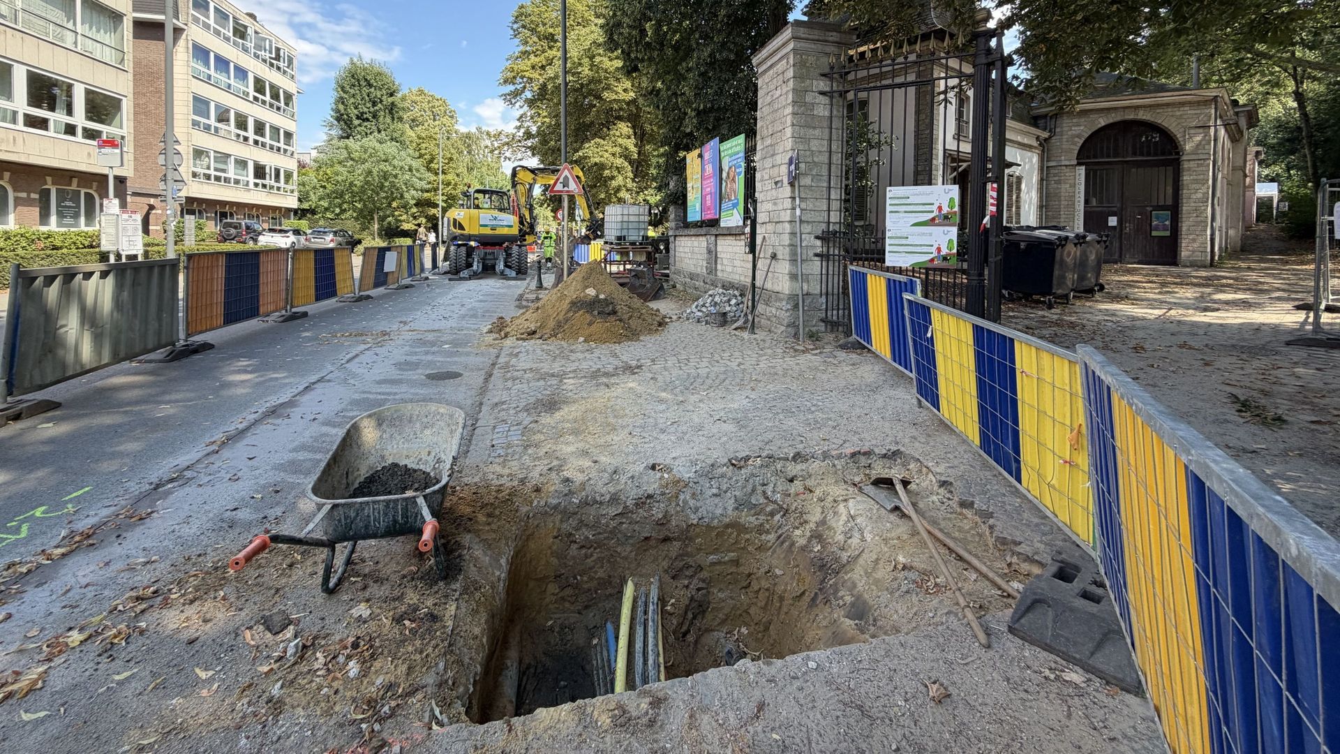 Uccle : plusieurs semaines de travaux pour redonner vie à un ruisseau enterré