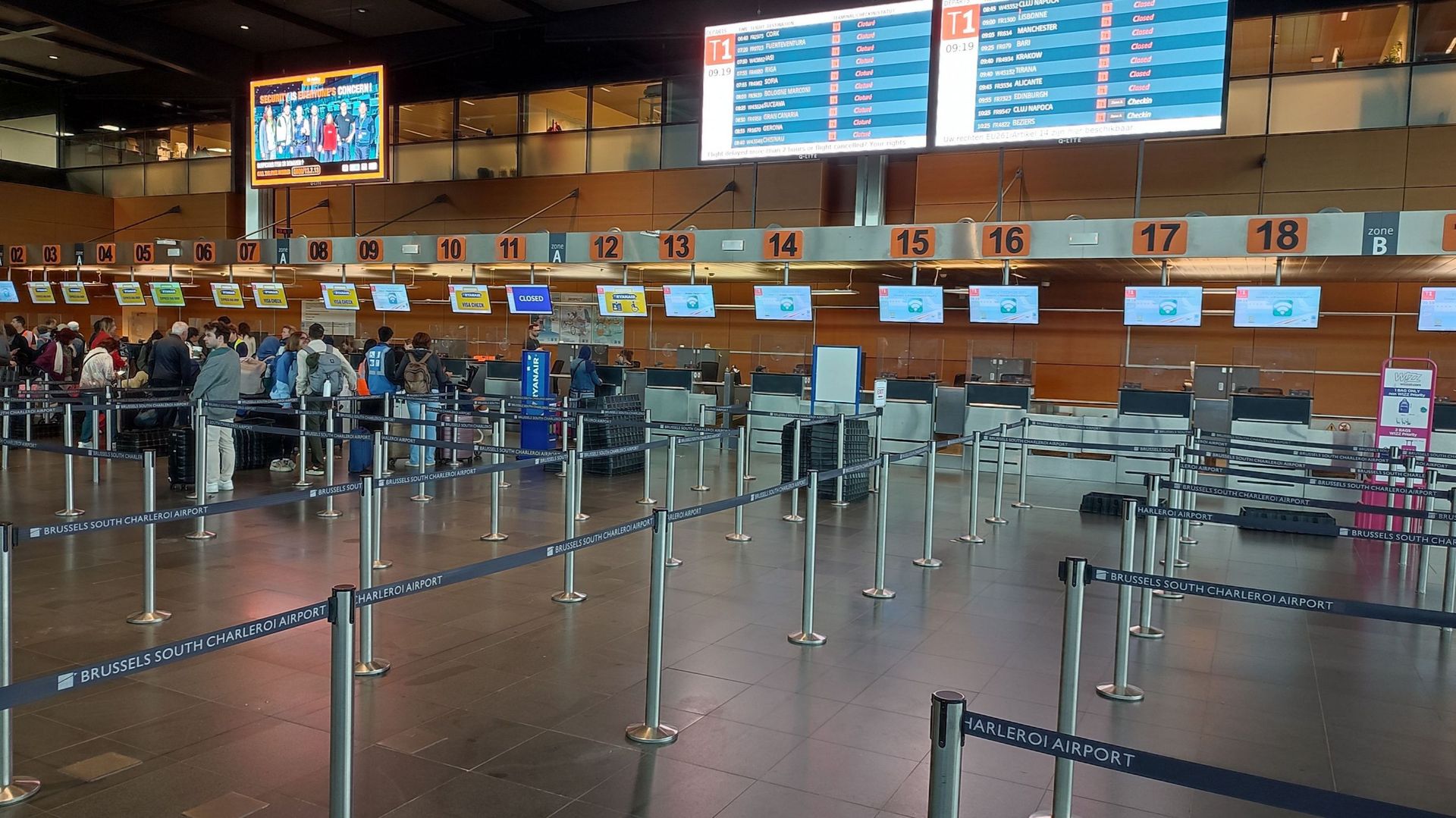 Grève de contrôleurs aériens de Skeyes : retour à la normale mercredi à l’aéroport de Charleroi et Brussels Airport