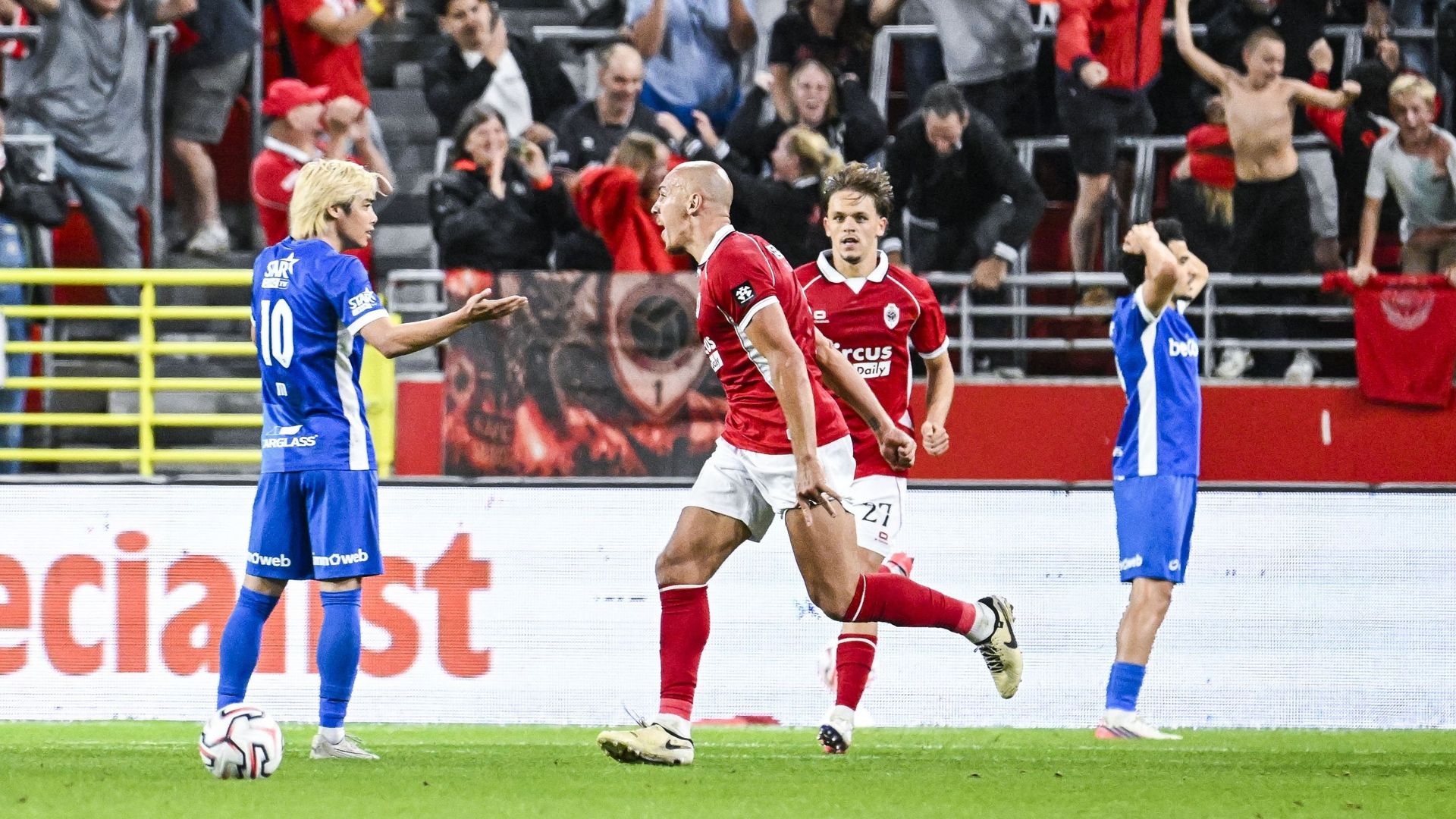 Genk en est pour ses Frey : mené de 3 buts, l’Antwerp arrache un partage spectaculaire en 8 minutes