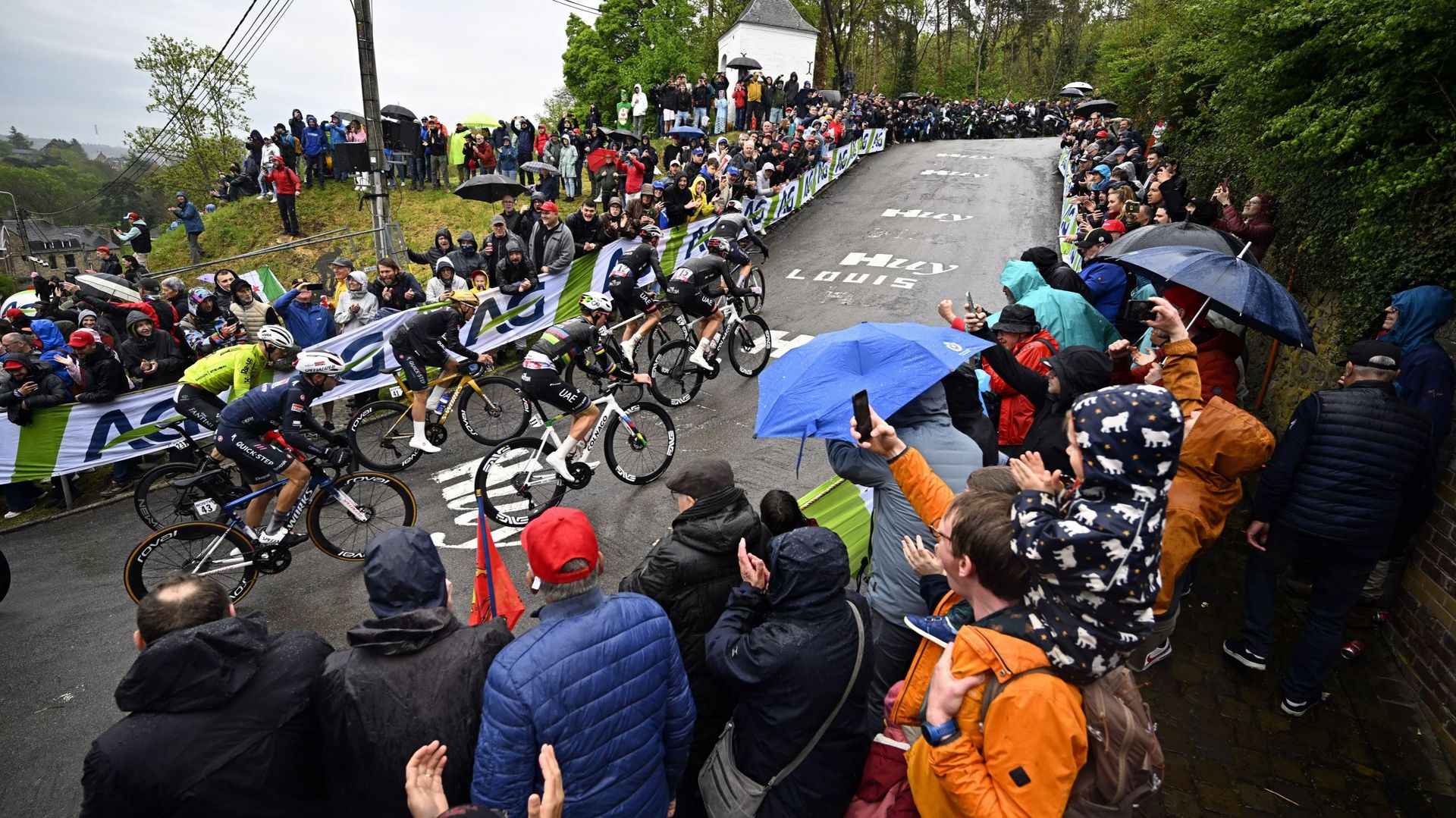 Le Mur de Huy en apothéose d’une Flèche wallonne composée de onze ascensions