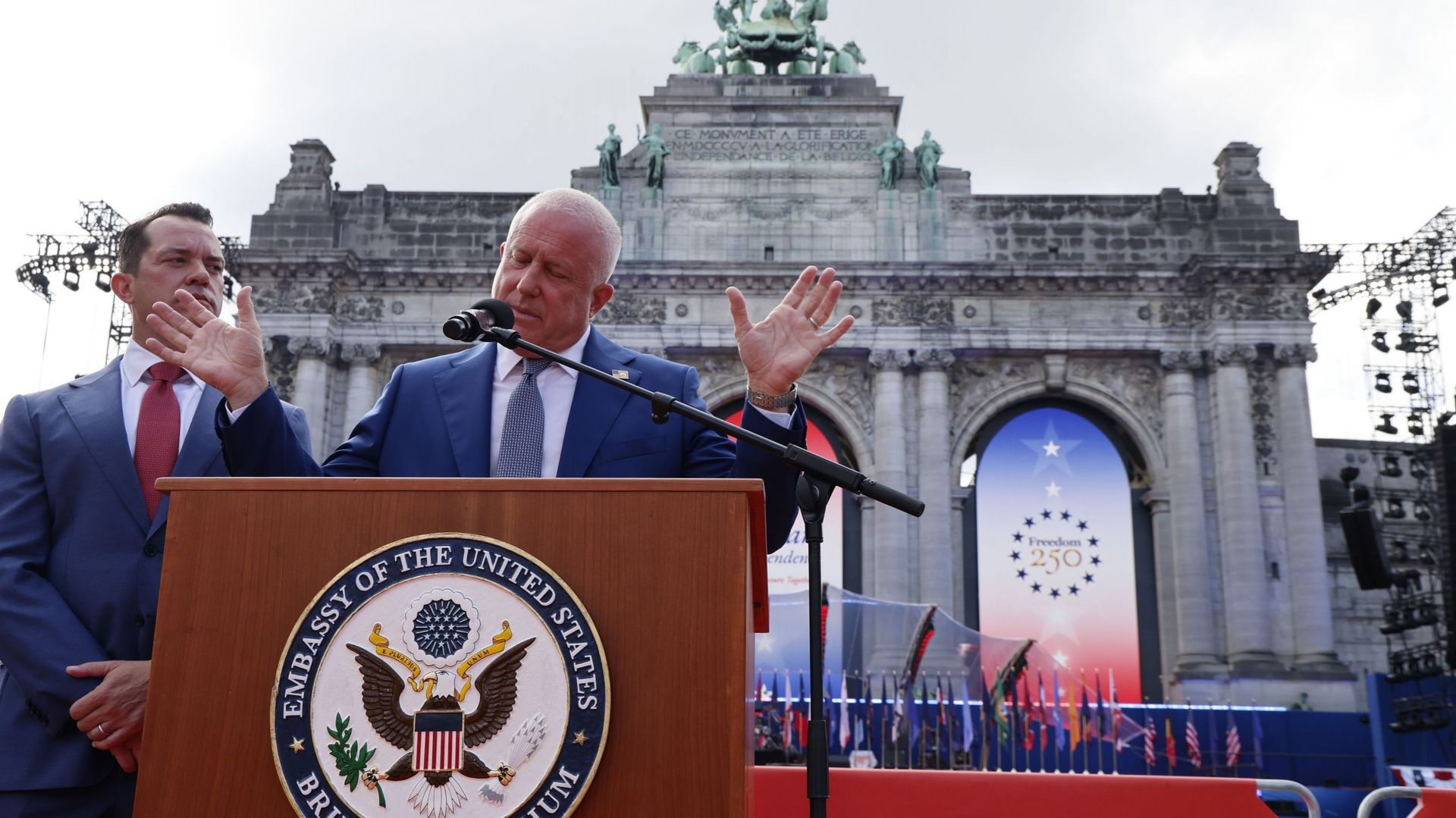 250 ans des USA: deux journalistes dénoncent leur expulsion du Cinquantenaire