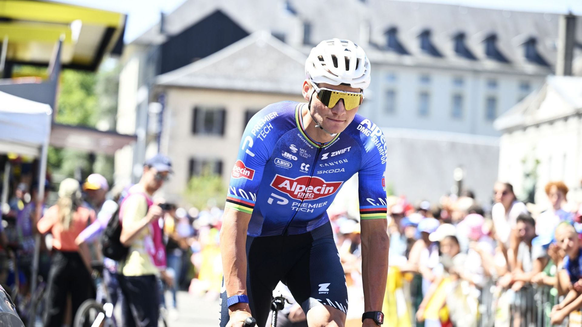 Tour de Luxembourg – Mathieu van der Poel remporte la 1re étape au terme d’un sprint interminable