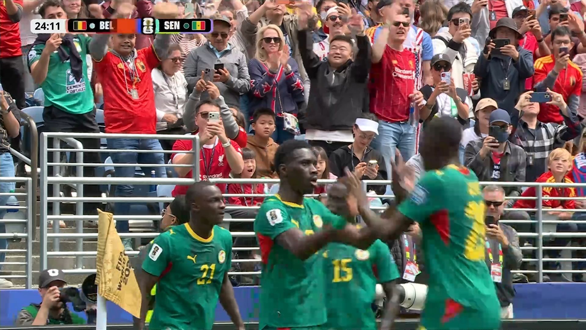Coupe du monde 2026 : Habib Diarra ouvre le score pour le Sénégal face aux Diables Rouges