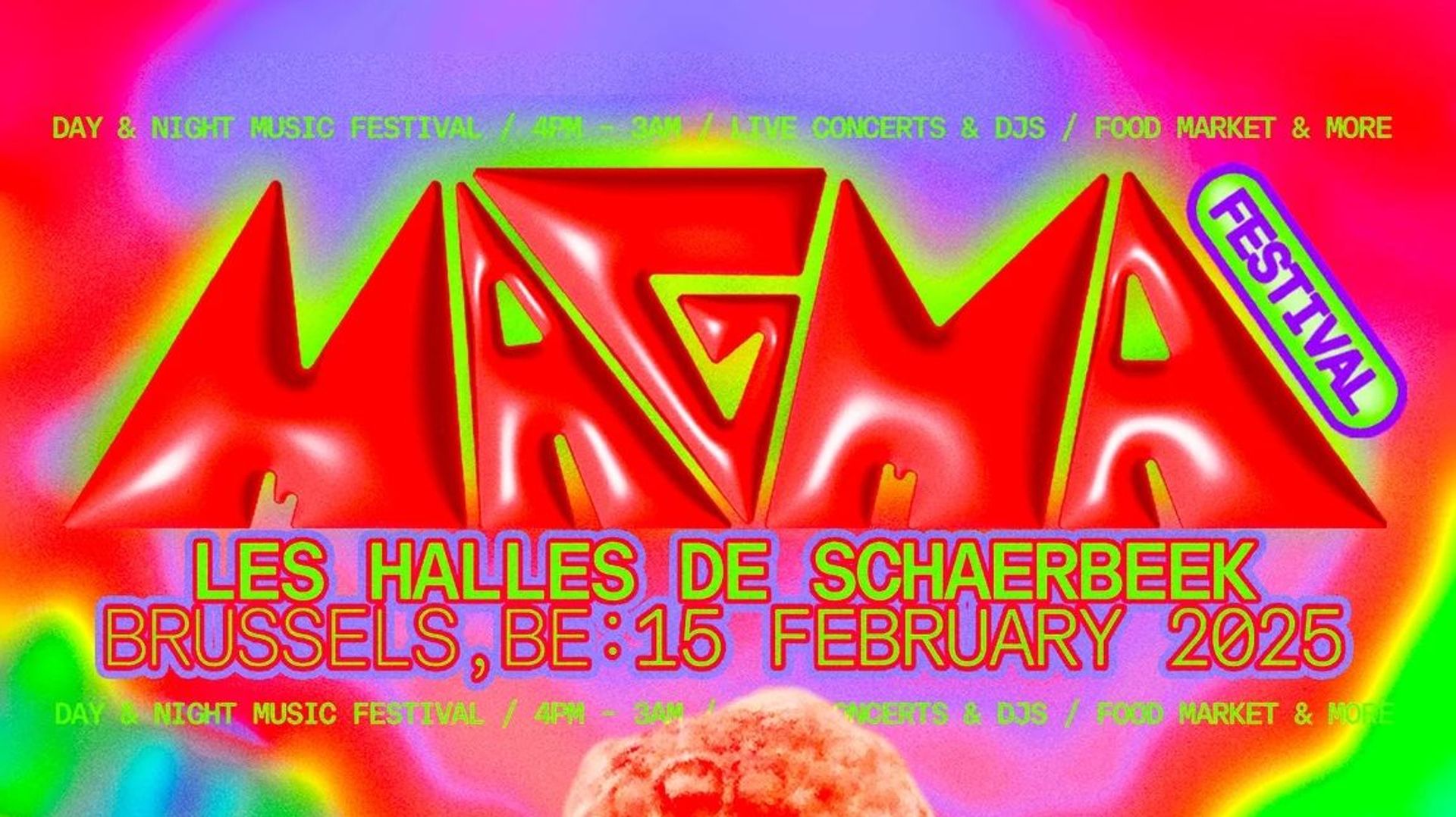 Magma en éruption aux Halles de Schaerbeek pour leur premier festival - RTBF Actus