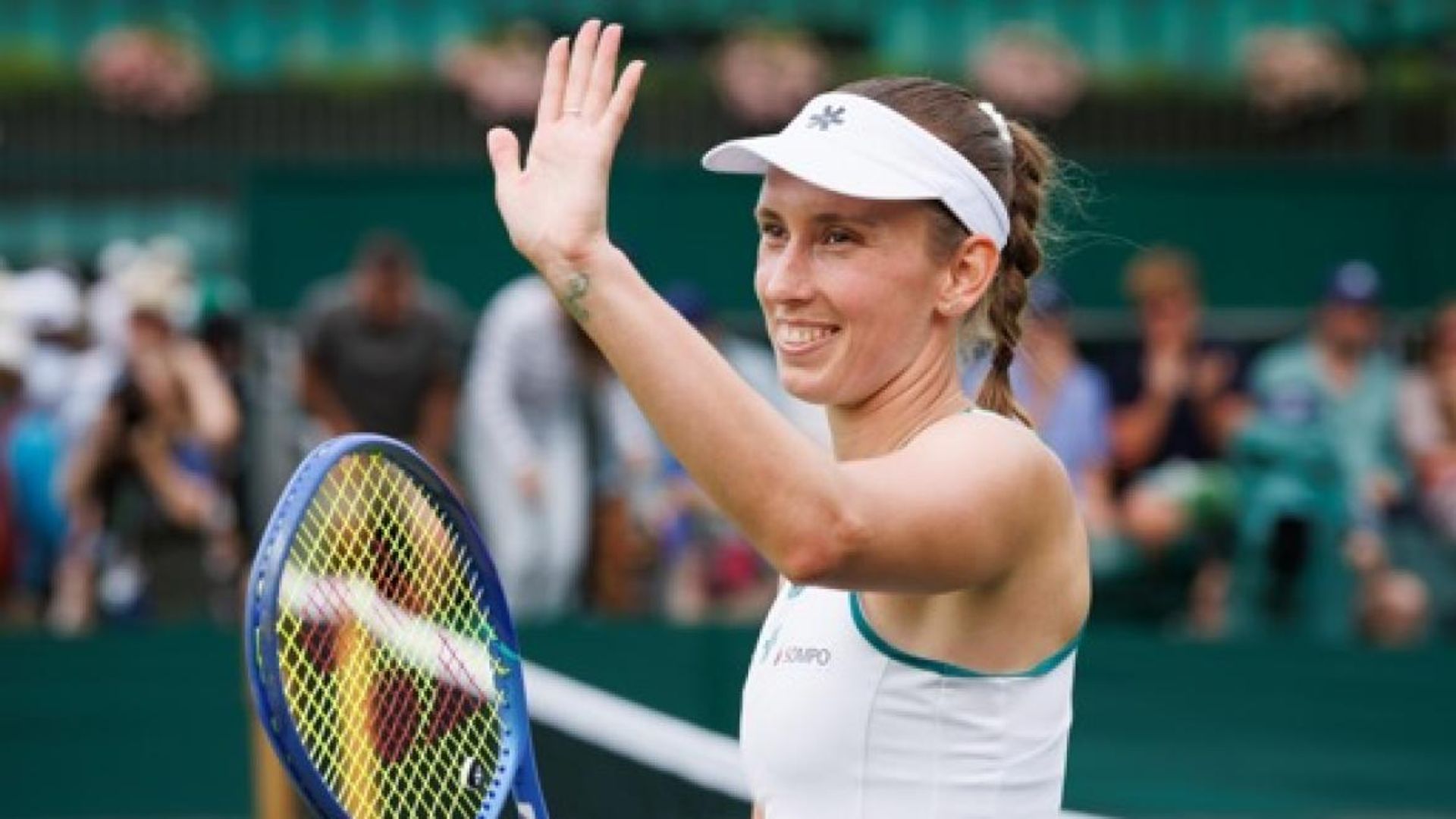 Wimbledon : Elise Mertens "contente" d’avoir gagné "une partie d’échecs" contre Laura Siegemund