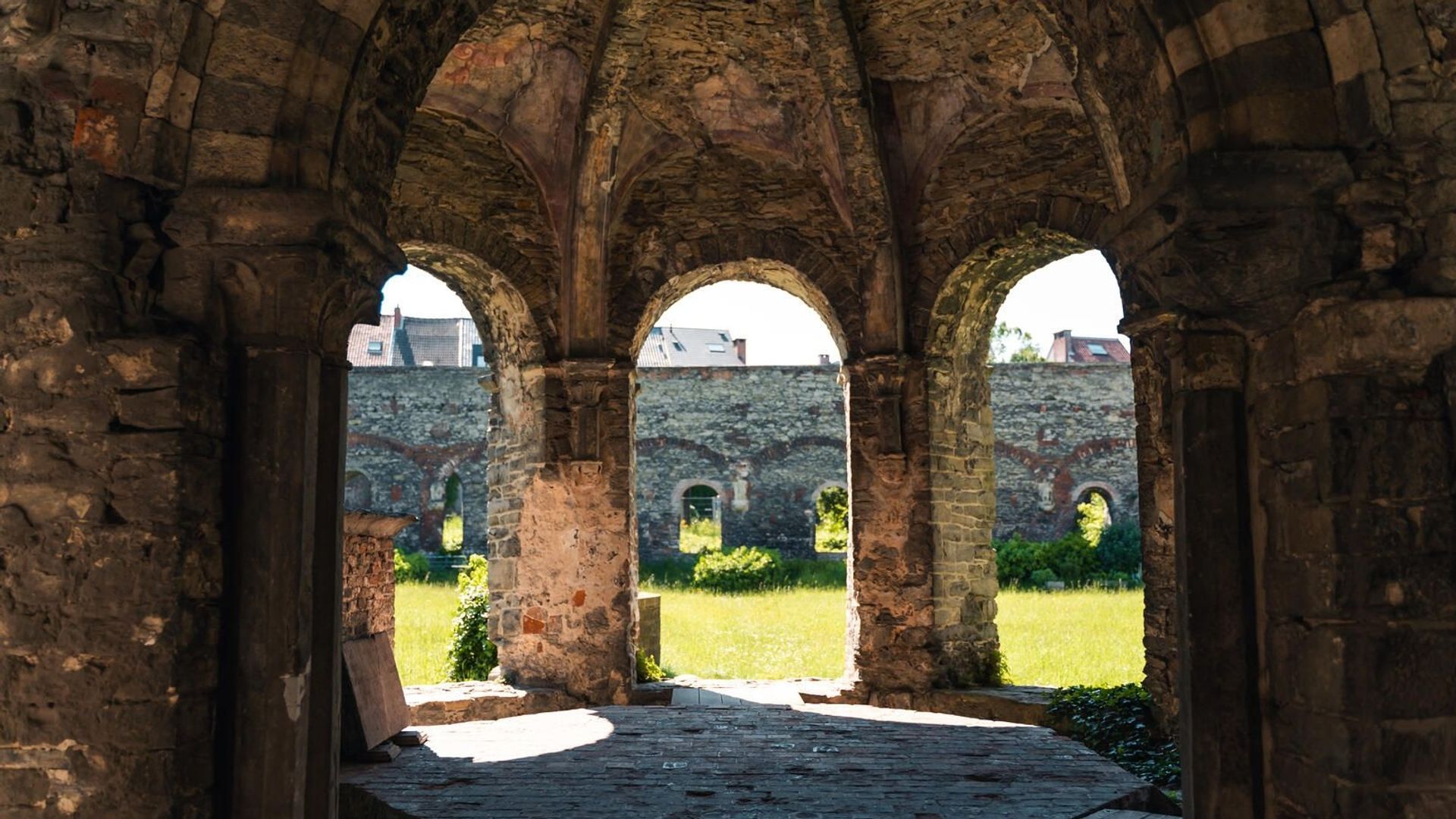 Les ruines de l’abbaye Saint-Bavon à Gand vont être restaurées
