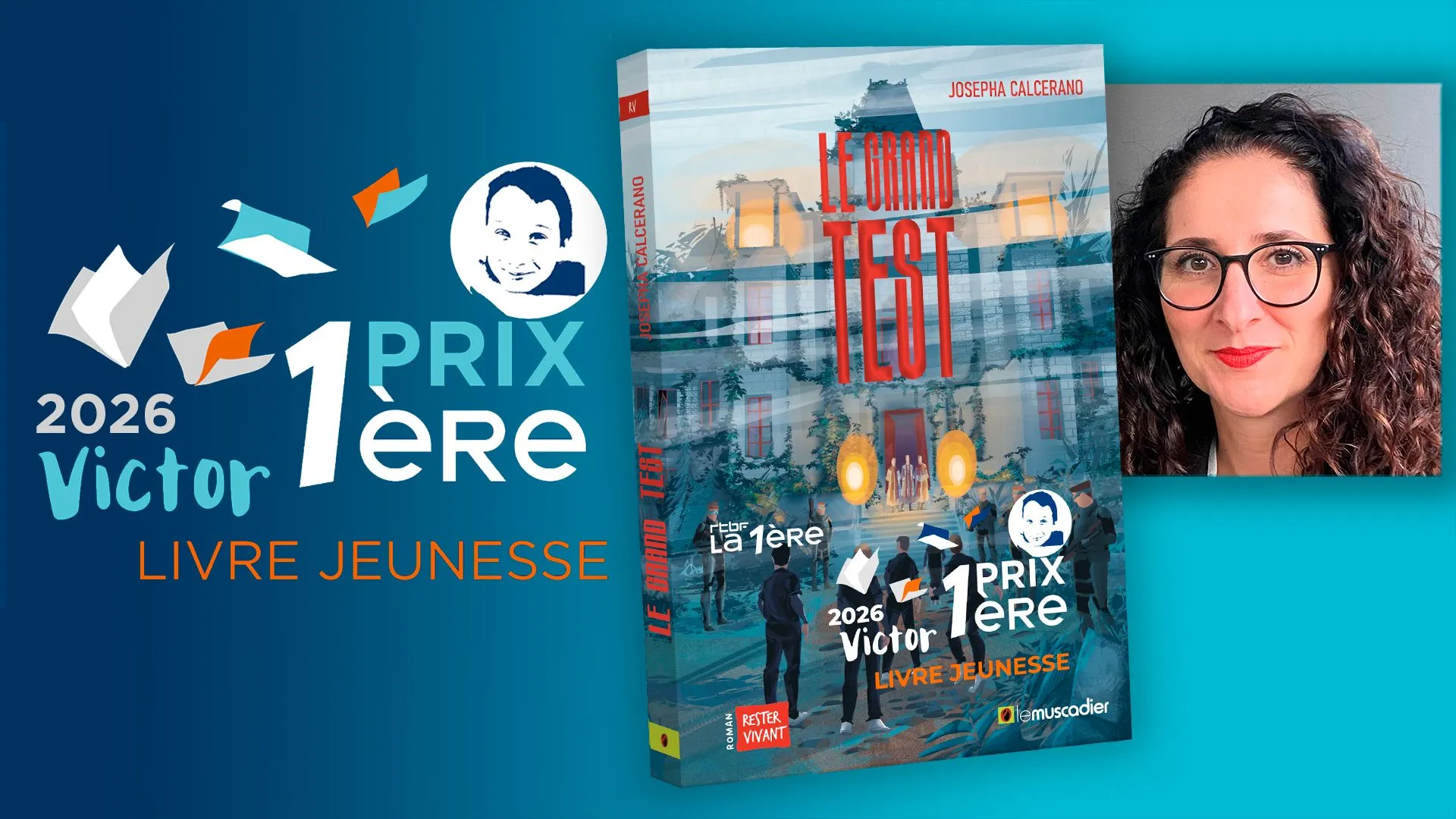 'Le Grand Test', lauréat 2026 du Prix Première Victor du Livre jeunesse ...
