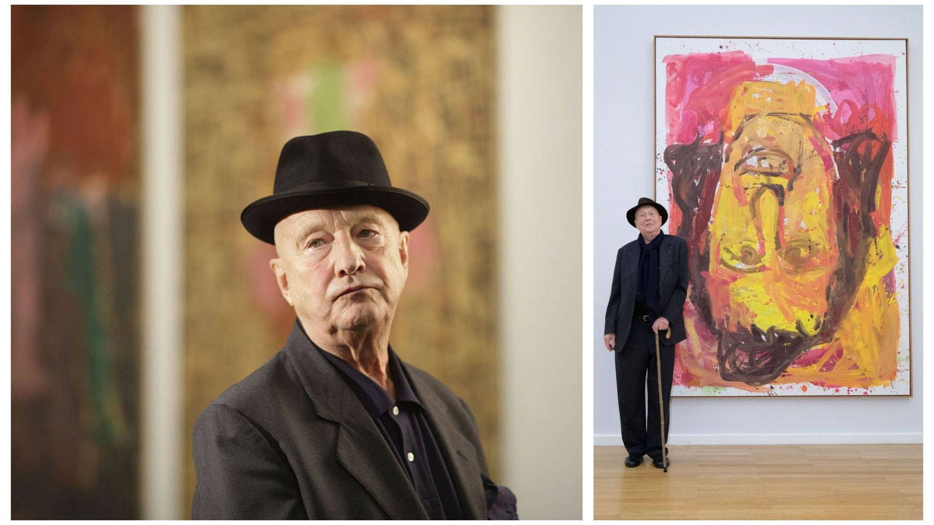 Art : décès à 88 ans du peintre allemand Georg Baselitz, célèbre pour ses tableaux à l'envers