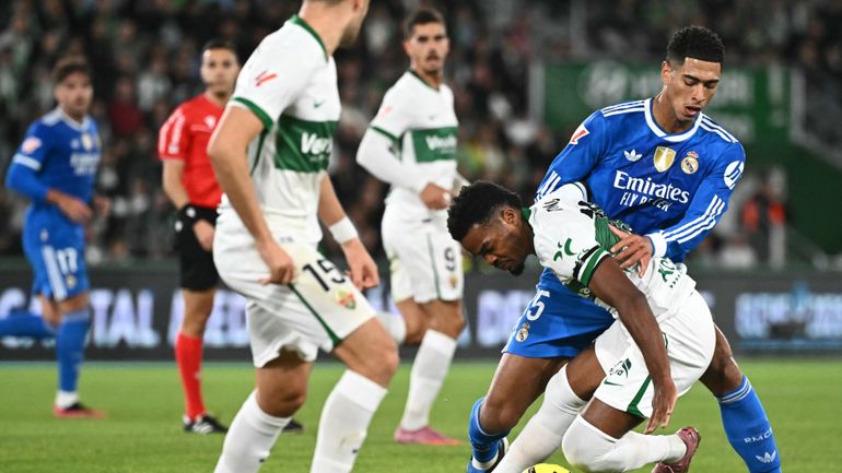 Jude Bellingham permet au Real Madrid d’arracher un partage à Elche Jude Bellingham permet au Real Madrid d’arracher un partage à Elche