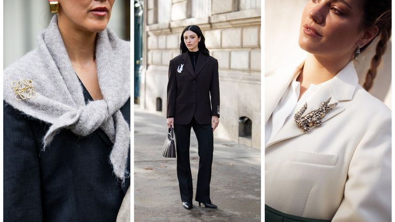 La broche fait son come-back : comment l’adopter avec style ?