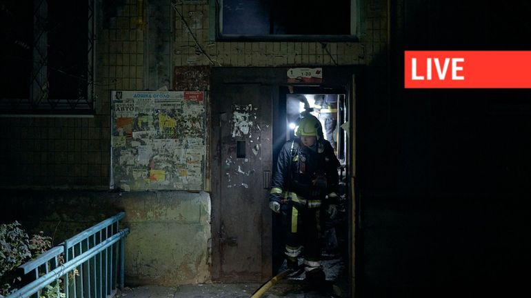 Direct - Guerre en Ukraine : Kiev sous les coups d'une attaque russe "massive", des parties du réseau de chauffage endommagées