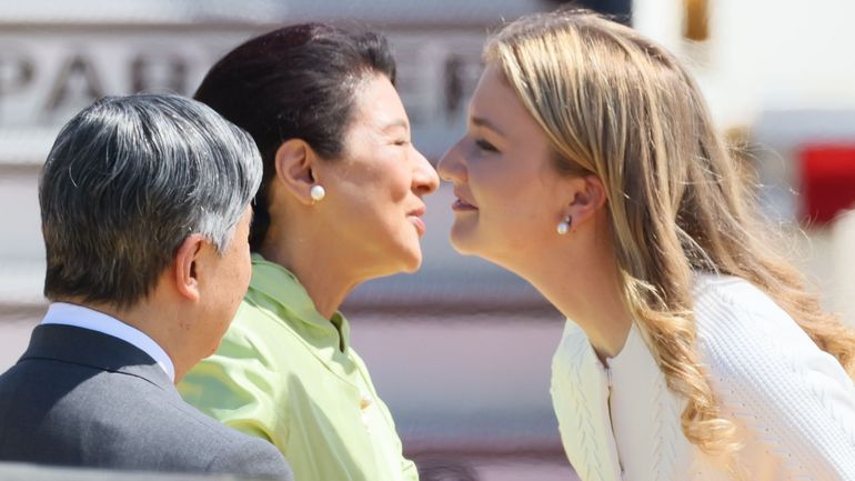 La princesse Elisabeth a accueilli l'empereur et l'impératrice du Japon pour leur visite d'État en Belgique
