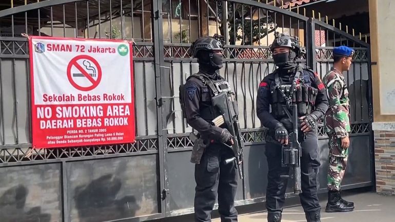 54 blessés dans une explosion près d'une école à Jakarta en Indonésie