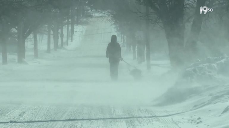 Neige épaisse et froid intense, les Etats-Unis attendent une méga tempête d'hiver