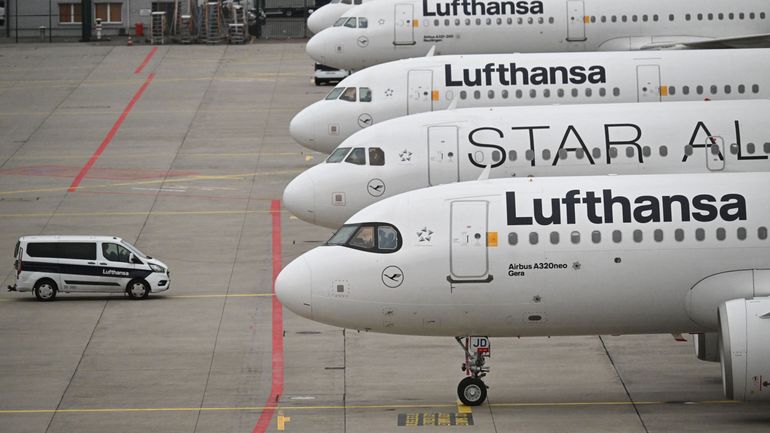 Grève chez Lufthansa : trois quarts des vols assurés, selon le groupe