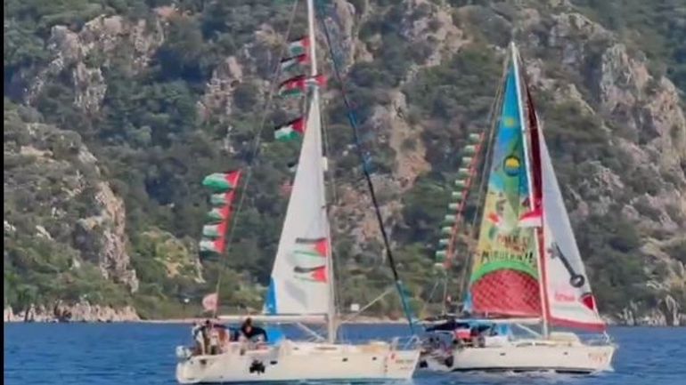 La marine israélienne intercepte une nouvelle "flottille humanitaire pour Gaza", des Belges à bord