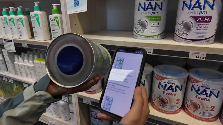 Des nouvelles boîtes de lait infantile rappelées en janvier ont été livrées en Belgique, cette fois, il s'agit de produits Nestlé