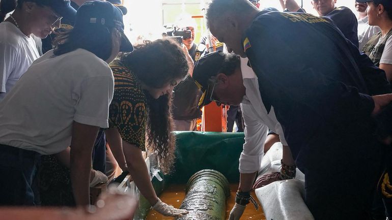 Les premiers trésors retrouvés du galion San José, en Colombie, ont été dévoilés