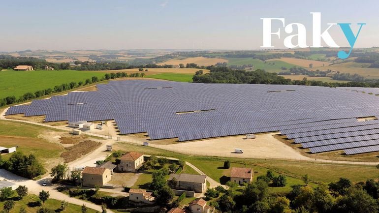 Pourquoi ces publications qui font le lien entre les incendies en Gironde et l'installation de panneaux photovoltaïques sont trompeuses