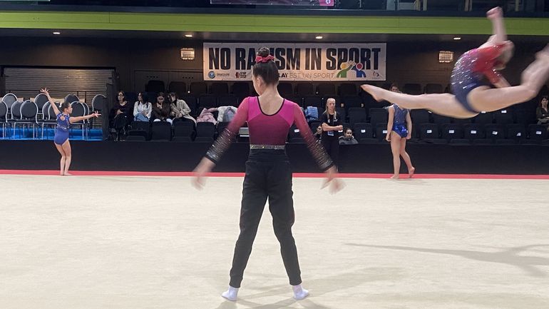 Top gym : même à l’échauffement, c’est impressionnant Top gym : même à l’échauffement, c’est impressionnant